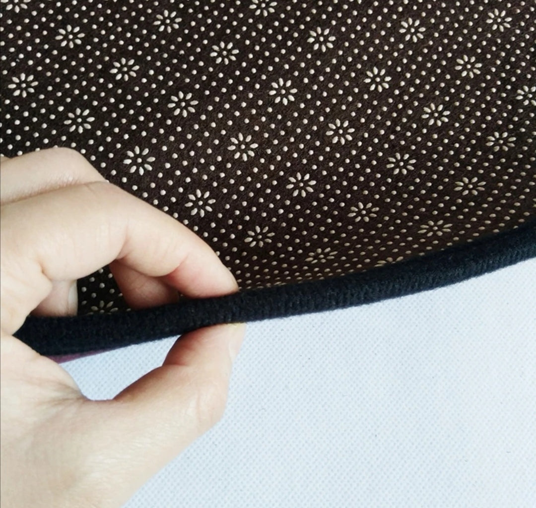 Bohemian round carpet