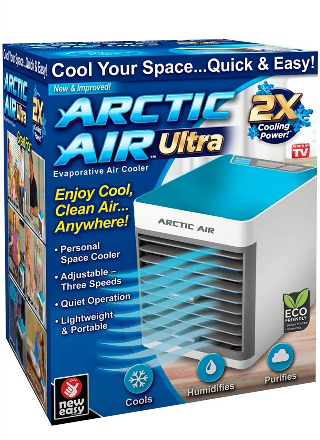 Mini air cooler artic air