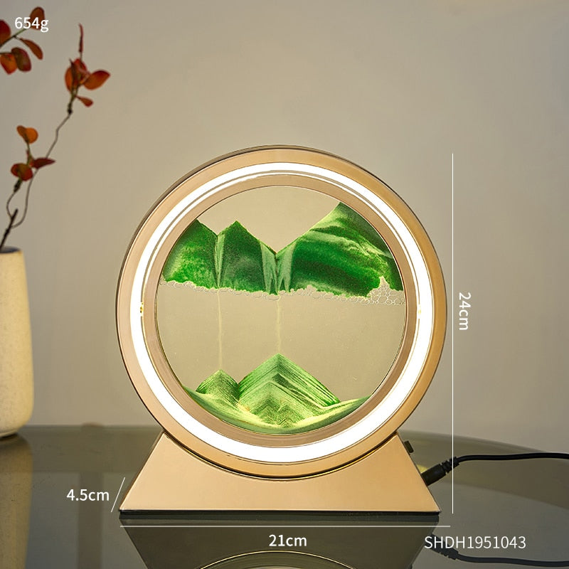 LED SABLIER LAMP