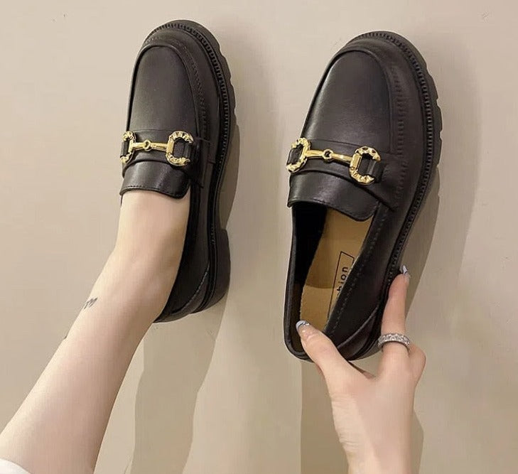 Thick Soles British shoes