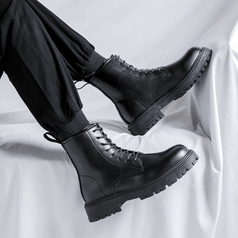 Bottes hommes Classy cuir véritable