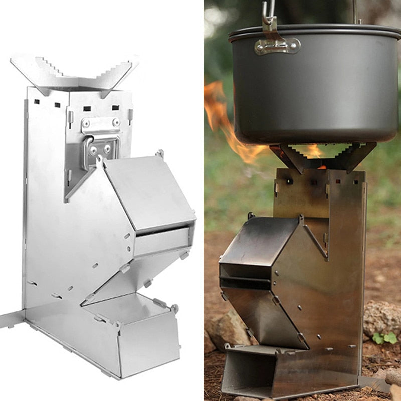 Stainless portable campsite mini