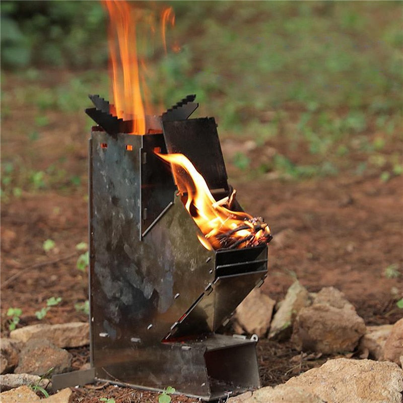 Stainless portable campsite mini