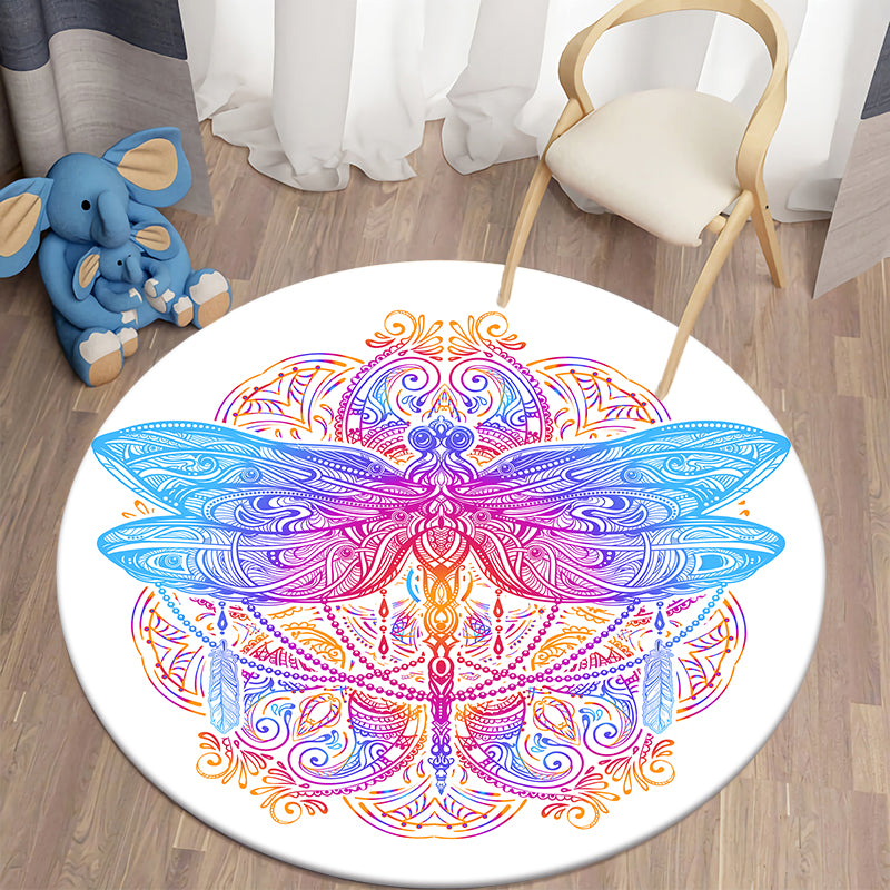 Round rug DragonFly carpet