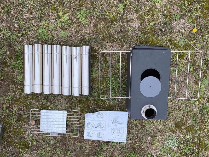 Poêle à bois portable