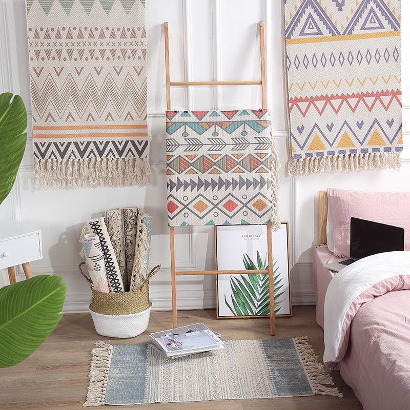 Bohemian style carpet