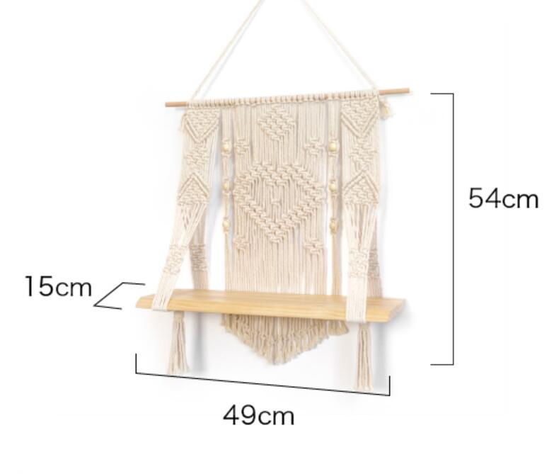 Macramé tablet