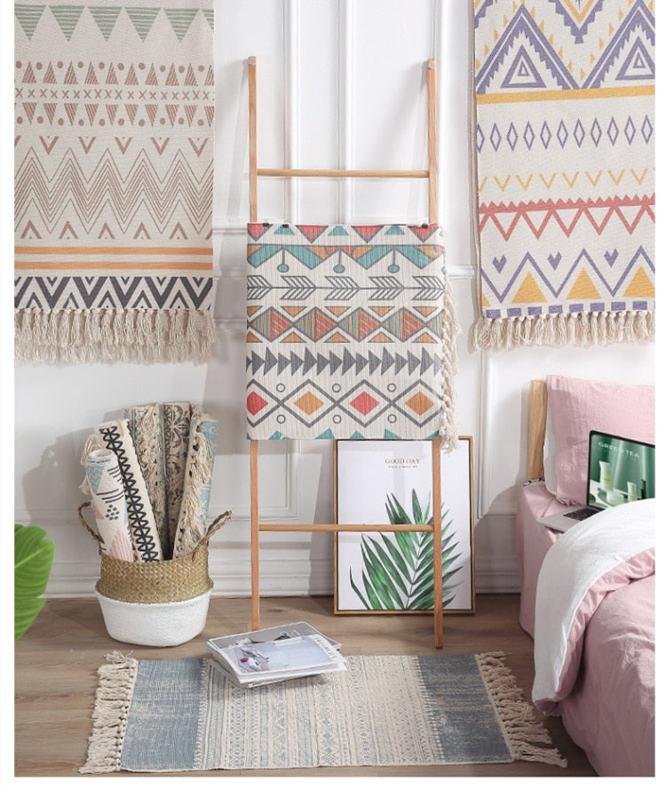 Bohemian style carpet