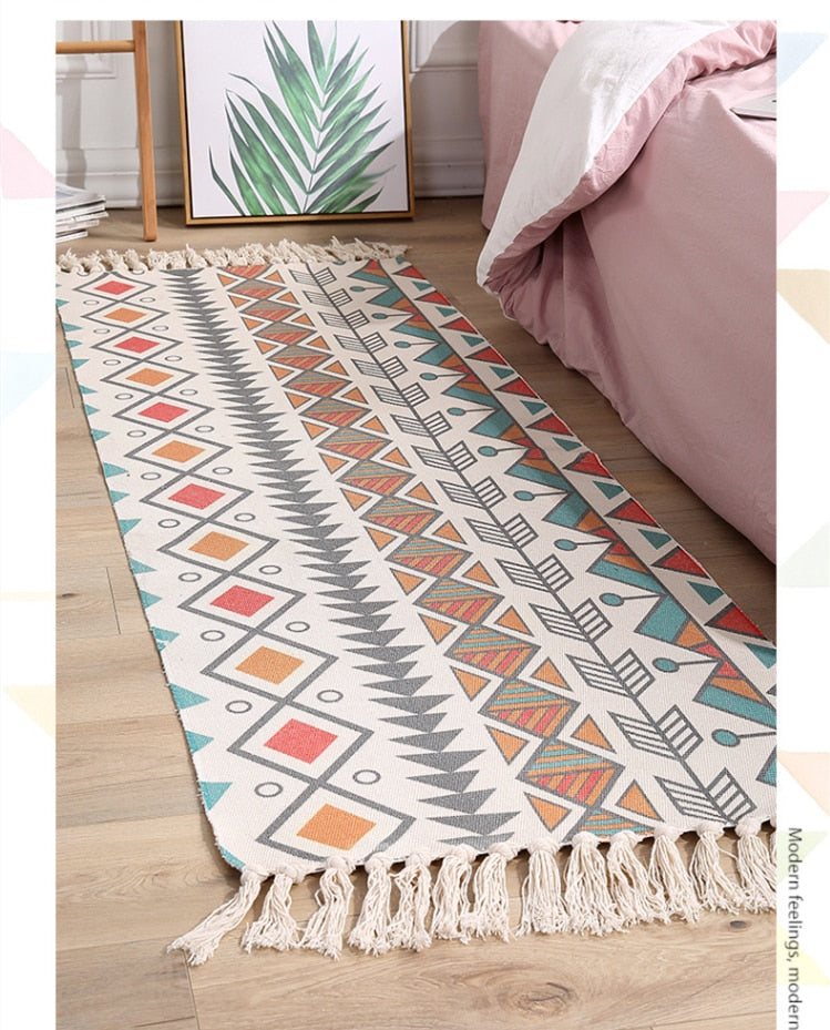 Bohemian style carpet