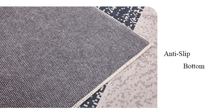 Blue Nordic Style Carpet