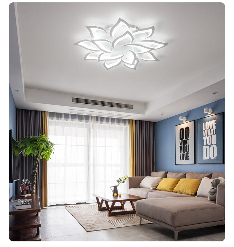 Modern style led luminaire