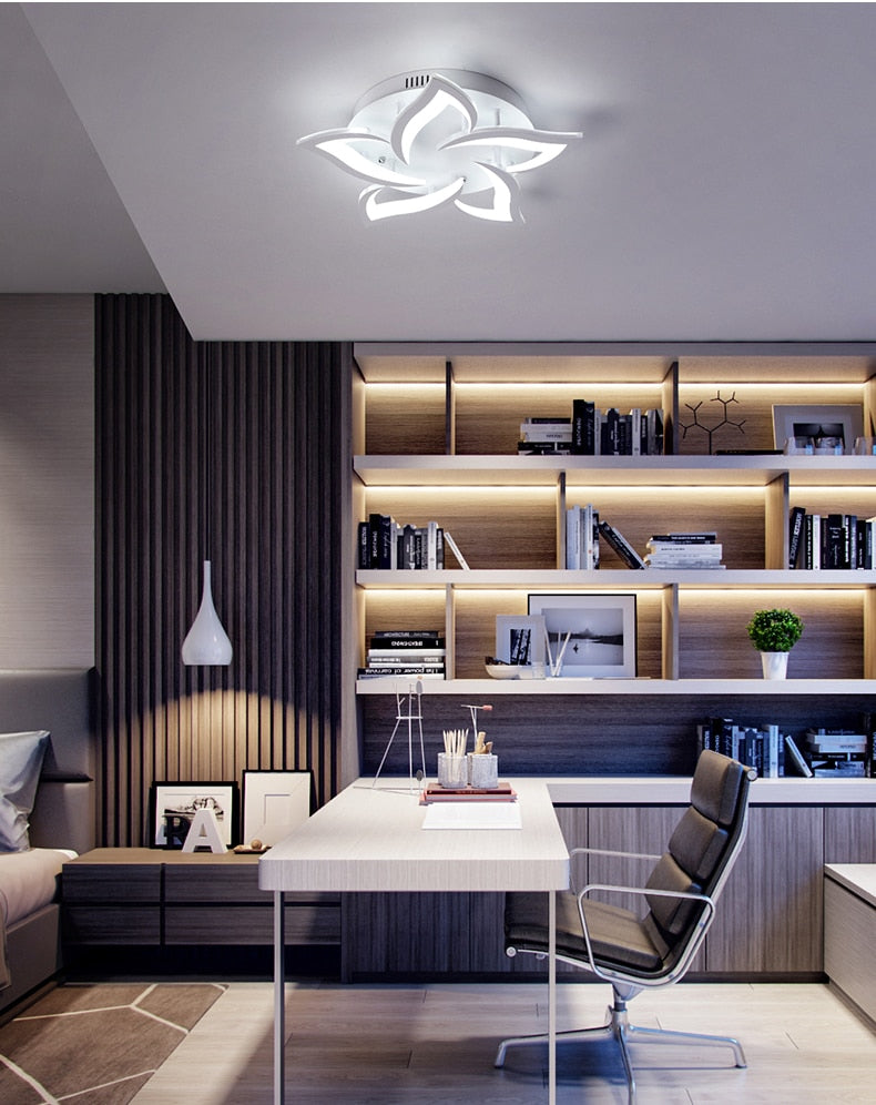 Modern style led luminaire