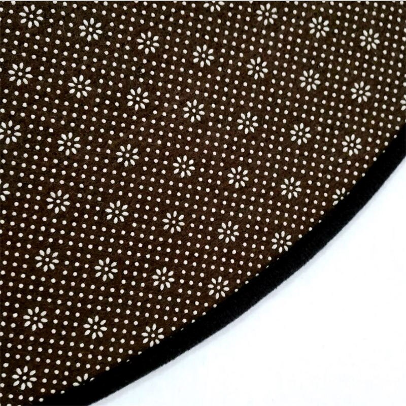 Vintage round rug