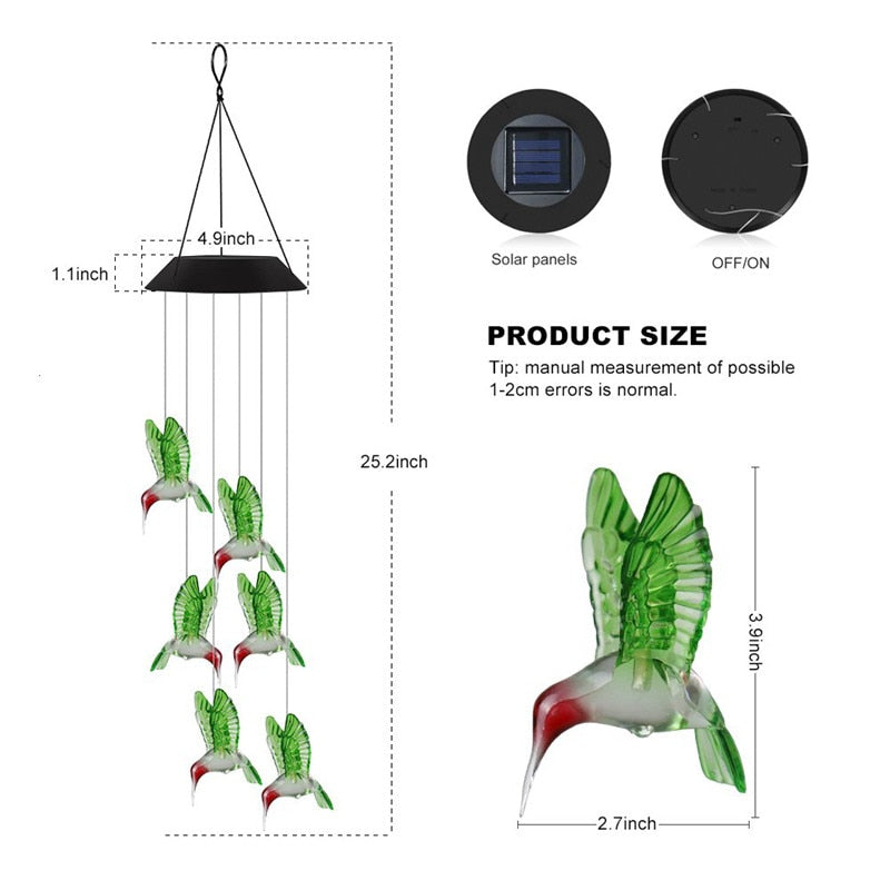 Carillon Solaire LED / plusieurs modèles