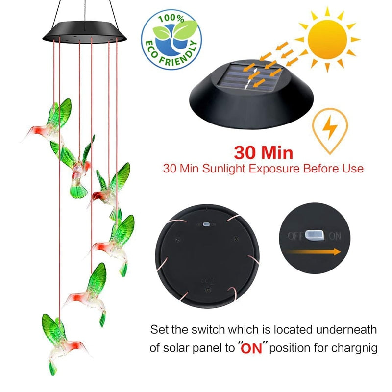 Carillon Solaire LED / plusieurs modèles