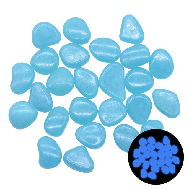 Cailloux lumineux fluorescents 25/50pcs