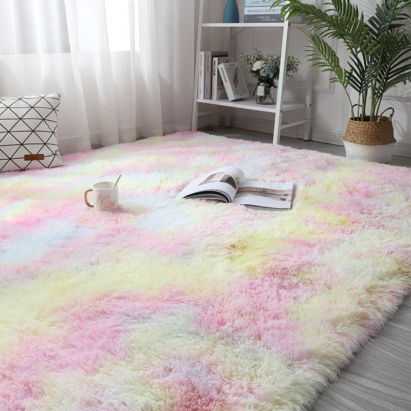 Rainbow carpet