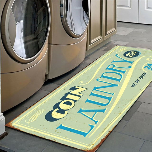 Washing room carpet