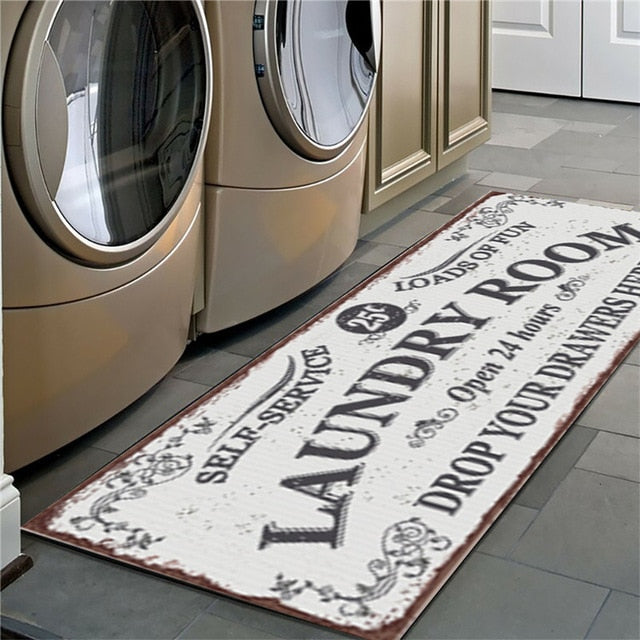 Washing room carpet
