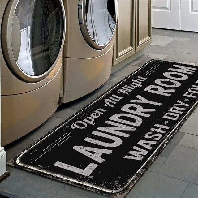 Washing room carpet