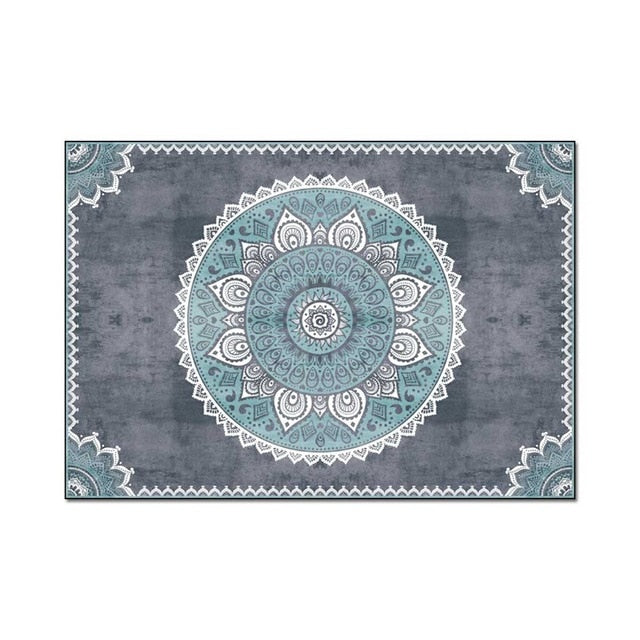 Mandala style carpet