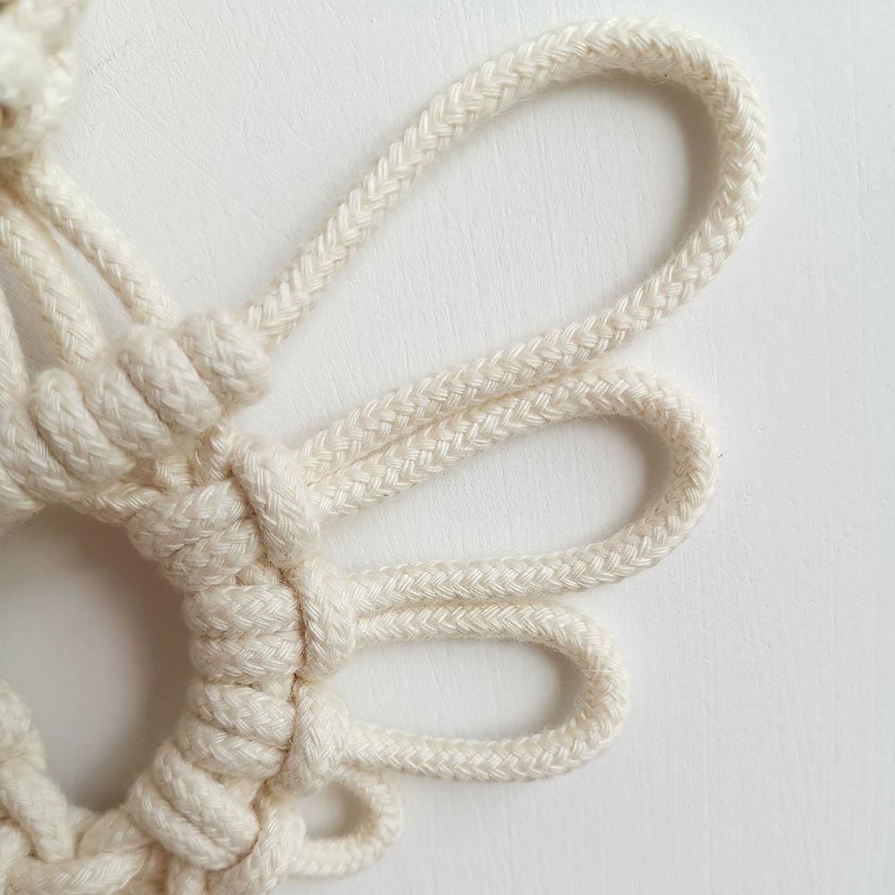Macramé owl decoration