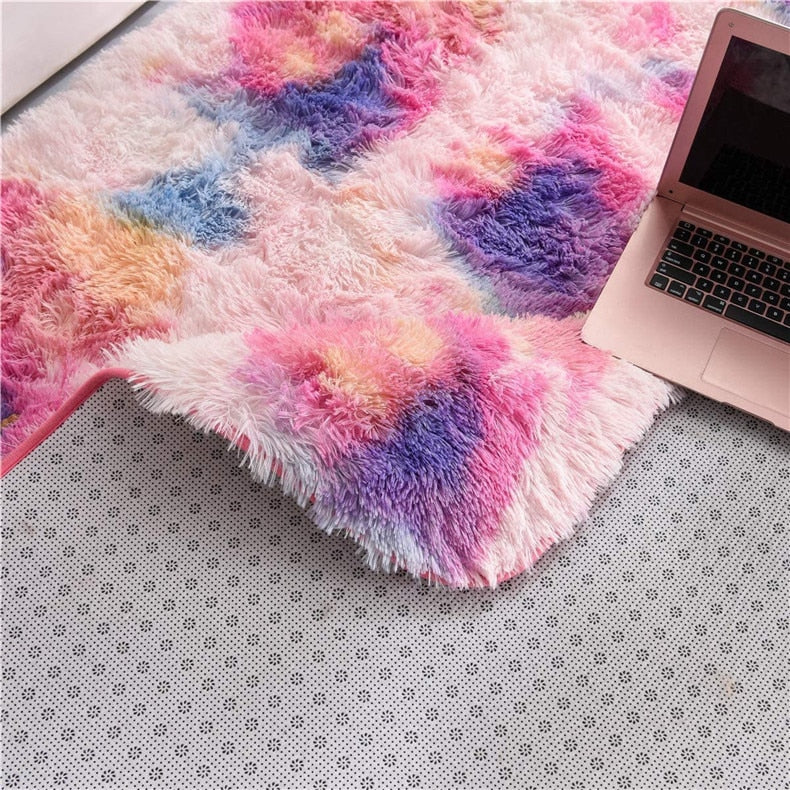 Rainbow carpet