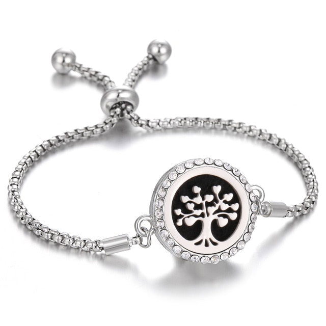 Bracelet diffuseur d'huiles essentielles