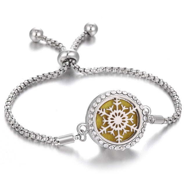 Bracelet diffuseur d'huiles essentielles