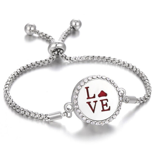Bracelet diffuseur d'huiles essentielles