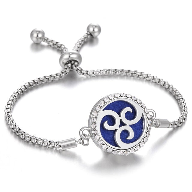 Bracelet diffuseur d'huiles essentielles