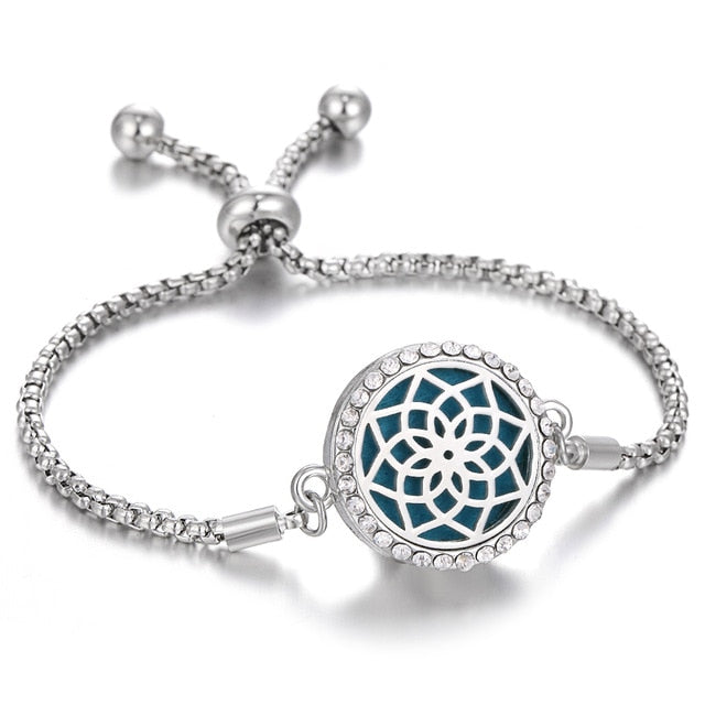 Bracelet diffuseur d'huiles essentielles