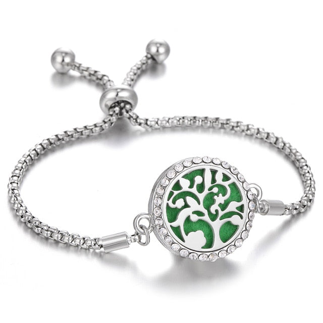 Bracelet diffuseur d'huiles essentielles