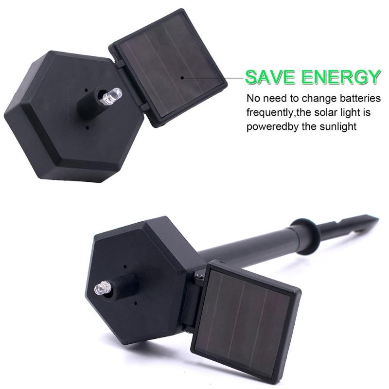 Lampe animaux LED à énergie solaire