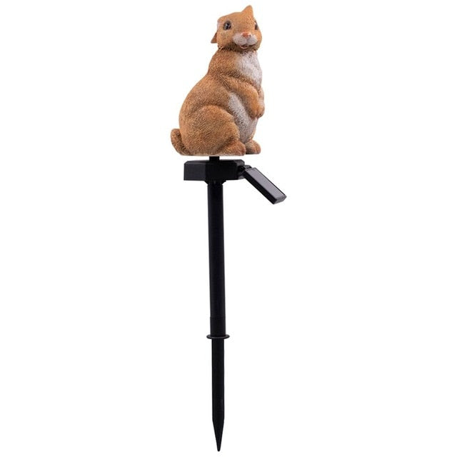 Lampe animaux LED à énergie solaire