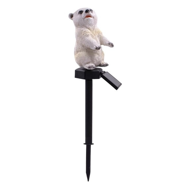 Lampe animaux LED à énergie solaire