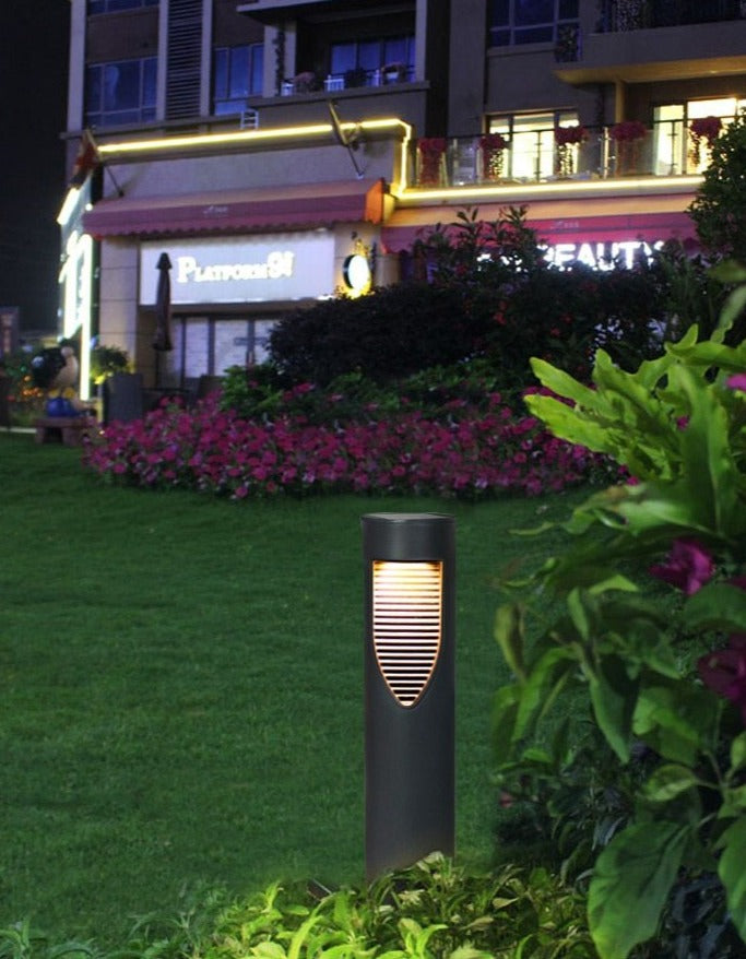 LED terminal with solar energy