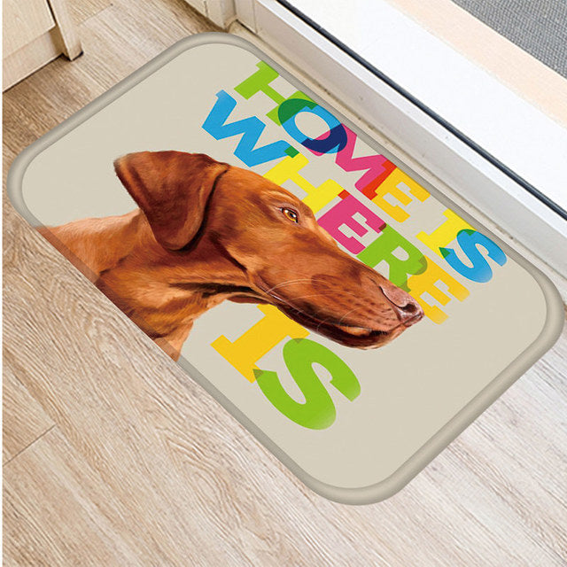 Entrance carpet with Dog IV/25 models