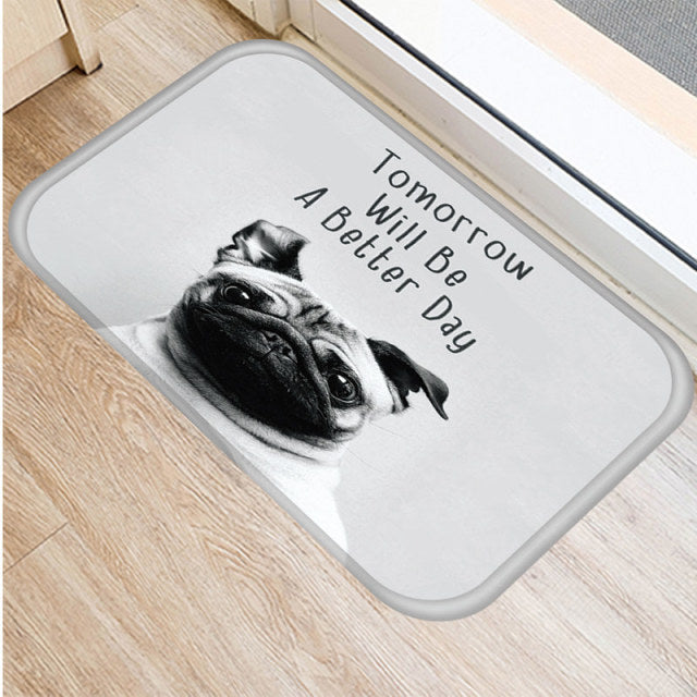Entrance carpet with Dog IV/25 models