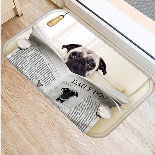 Entrance carpet with Dog IV/25 models