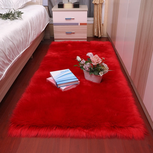 Fur carpet