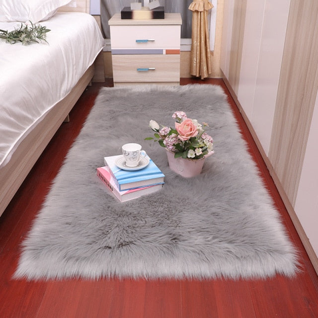 Fur carpet
