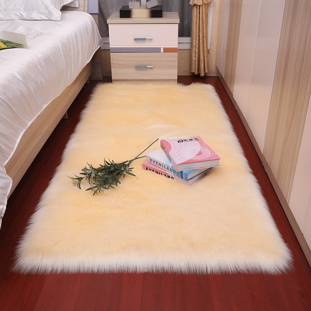 Fur carpet