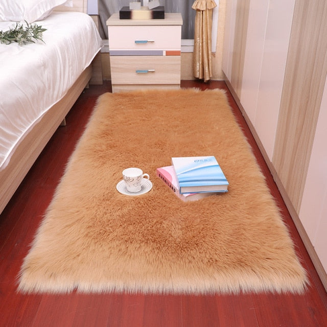 Fur carpet