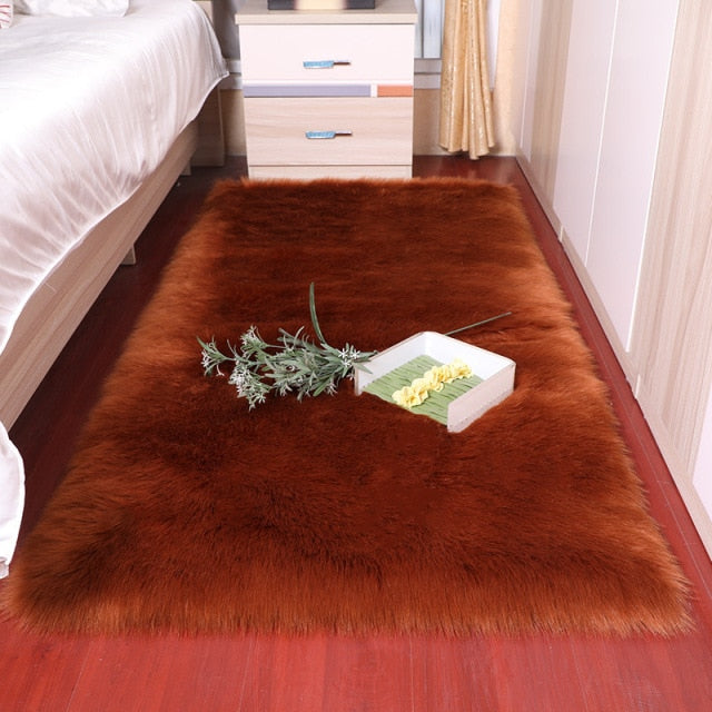 Fur carpet