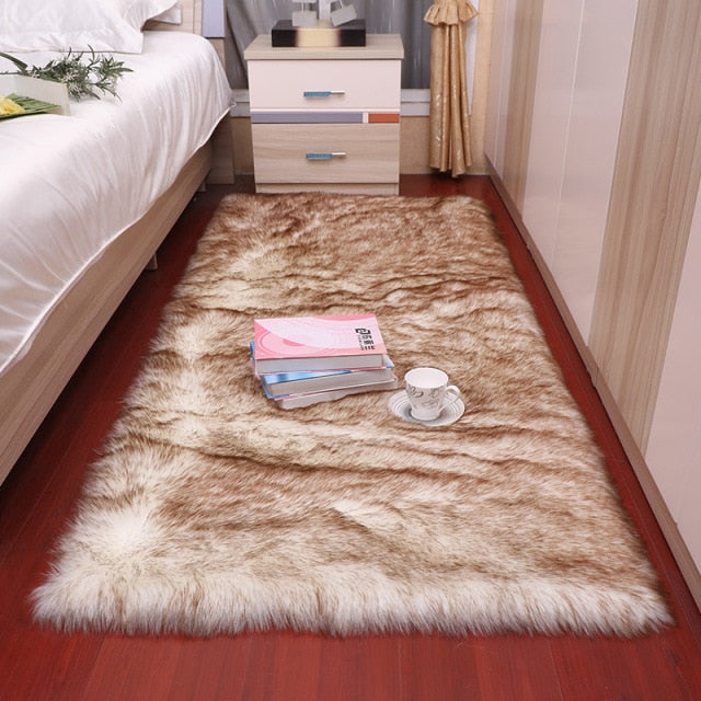 Fur carpet