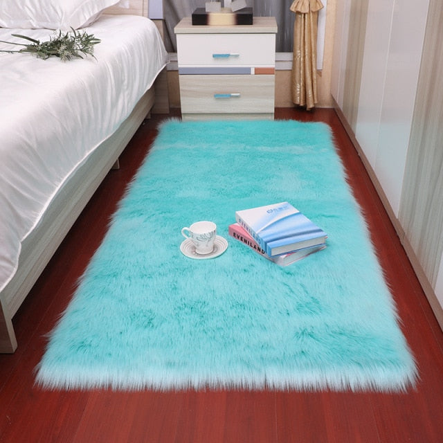 Fur carpet