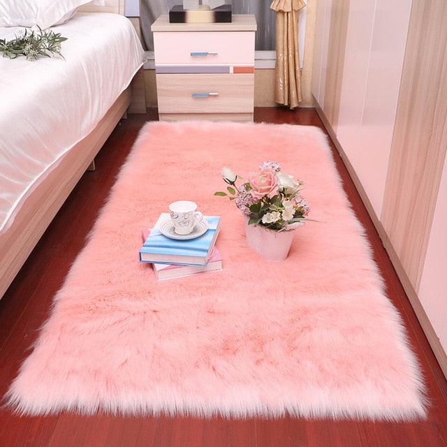 Fur carpet