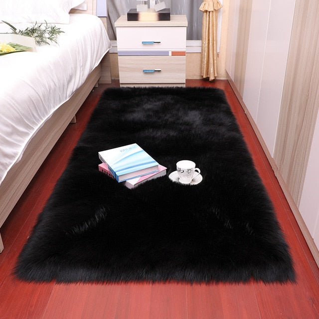 Fur carpet