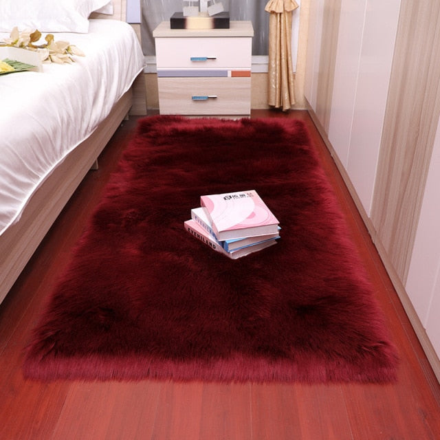 Fur carpet